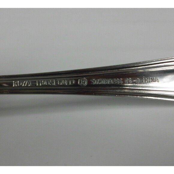 3x Royal Household RHH8 Stainless Dinner Forks Flatware Scalloped Tip Japan 18-0 - Picture 4 of 4